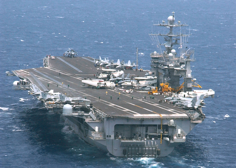 Nimitz-class aircraft. Wikimedia Commons